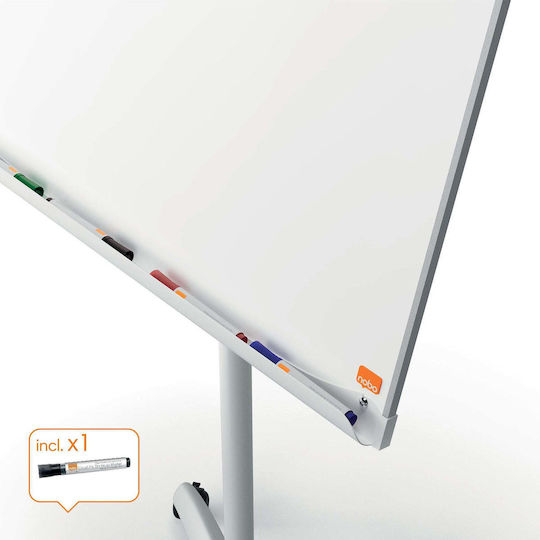 Nobo Magnetic Dry Erase Board for Seminar with a Tripod