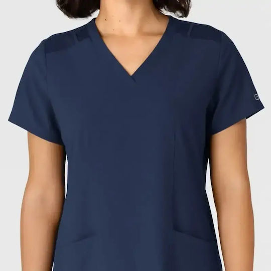 WonderWink Bluză Medicală de Damă Albastru Marin