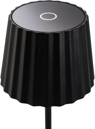 Verlo Table Lamp LED with Black Shade and Base