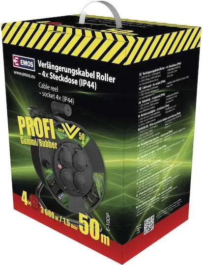 Emos Extension Cord With 50m Cable Waterproof