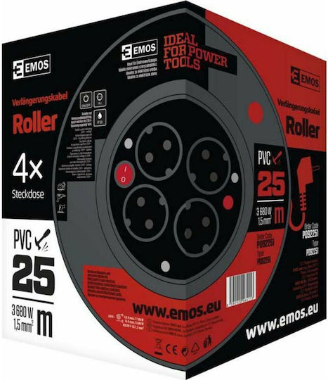 Emos Extension Cord with 25 m Cable