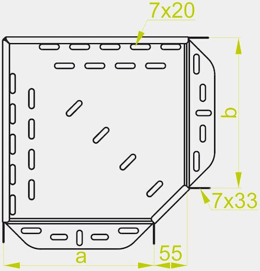 BAKS Plastic Cable Channel