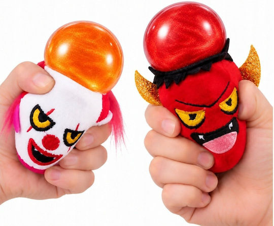 Lean Toys Jucărie moale de strâns cu Sclipici pentru Halloween, din Spumă, Multicoloră (Diverse Modele)