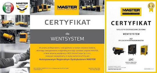 Master Βιομηχανικό Ηλεκτρικό Αερόθερμο