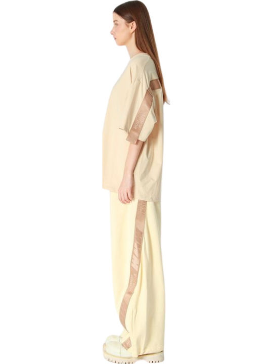 Damen-T-Shirt Beige