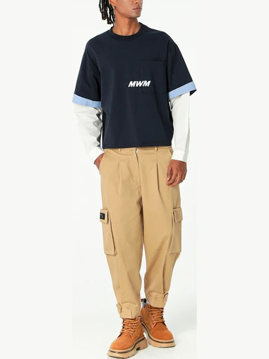 Women's Fabric Trousers Beige