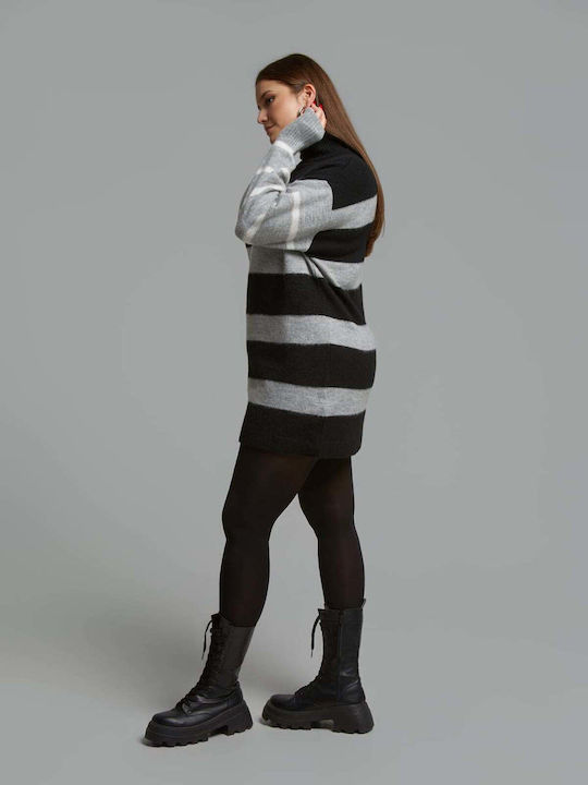 Black Knitted Dress