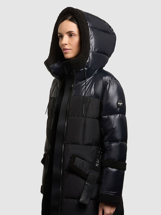 Damen-Winterjacke Schwarz