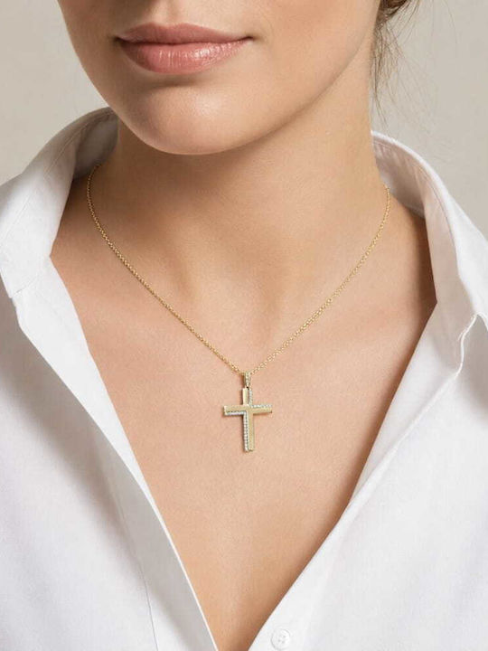 Eforo Χρυσός Σταυρός 14Κ