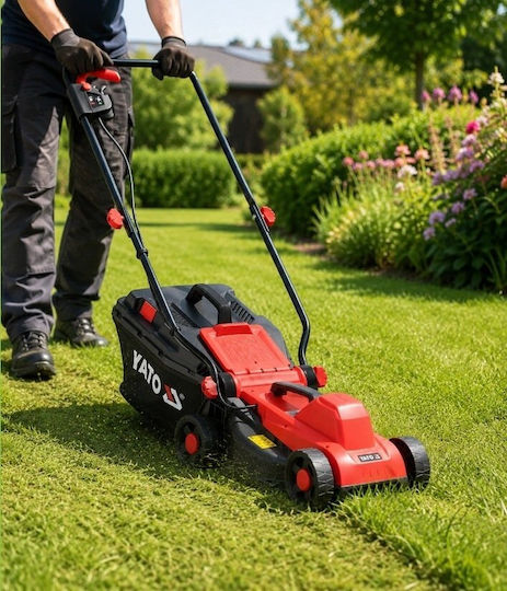 Yato Μηχανή Γκαζόν Ηλεκτρική 1300W