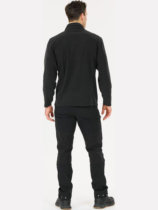 Herren-Fleecejacke Schwarz