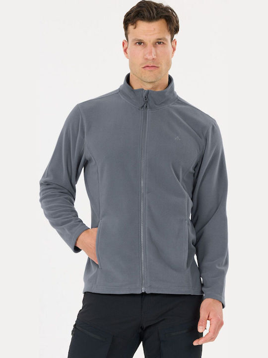 Herren-Fleecejacke Grey Blue