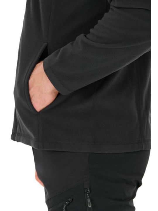 Herren-Fleecejacke Schwarz