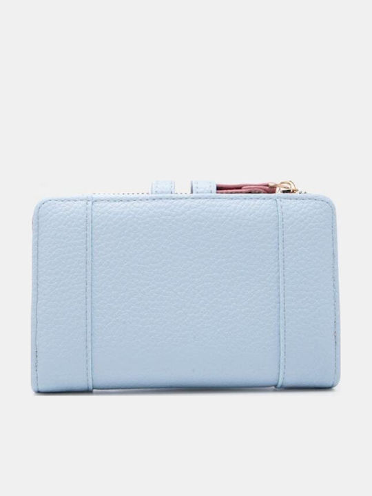 Large Women's Wallet Light Blue