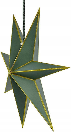 Grawerkowo Green Paper Christmas Star 60x60x60cm