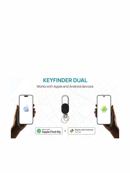 XD Design Ключодържател Детектор за Ключове Черен
