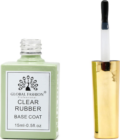Прозрачна база за нокти / Топ лак за гел 15 ml Clear