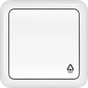 Harry Potter Recessed Wall Switch Without Frame White