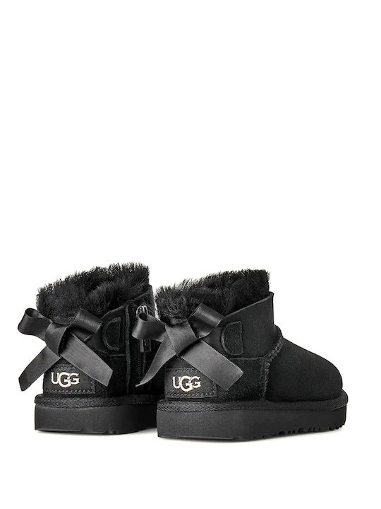 Bailey Suede Ghete Negre pentru Copii