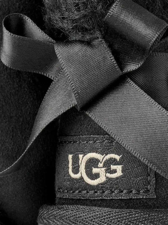 Bailey Suede Ghete Negre pentru Copii