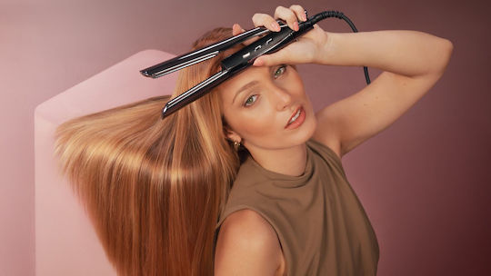 Hair Straightener with Ceramic Plates