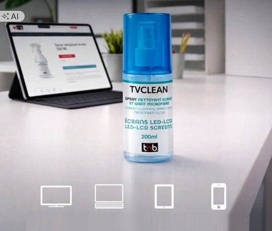 T'nB Tvclean Screen Cleaner 200ml