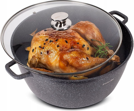 Lumarko Βαθιά Κατσαρόλα από Αλουμίνιο 13.5lt / 36cm