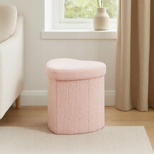 Taburet de Living Roz 35x34x28 cm