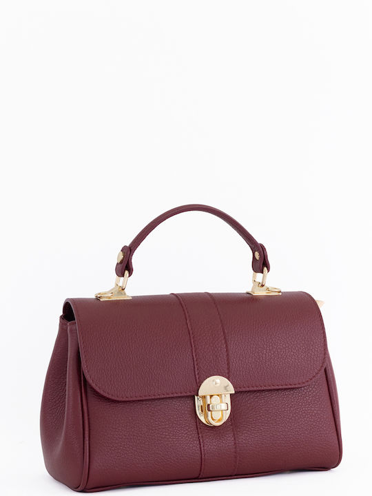 Brown Leather Women's Shoulder Bag