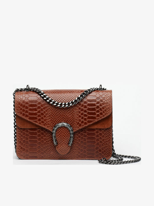 Leather Women's Shoulder Bag Suede Grey