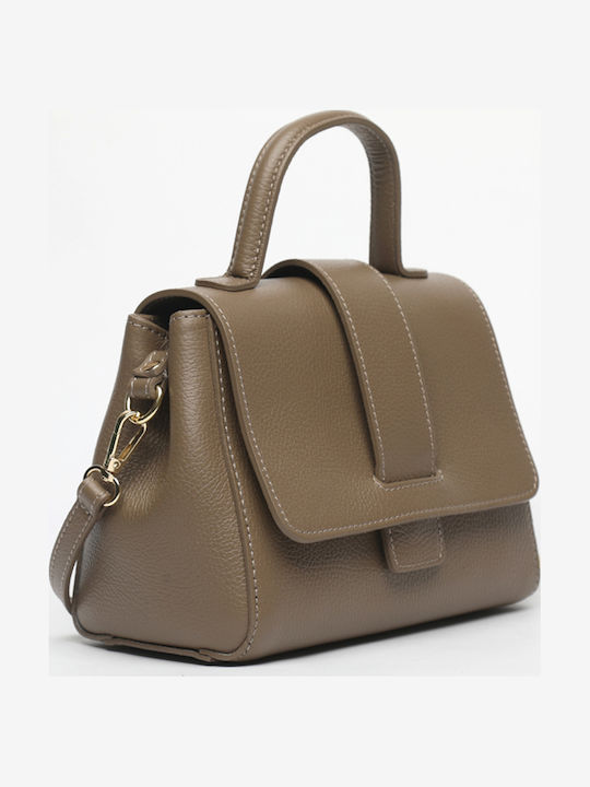 Burgundy Leather Women's Shoulder Bag