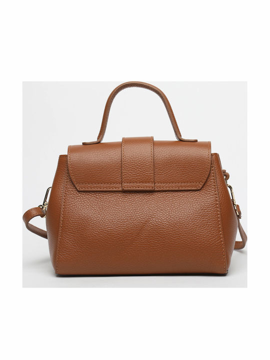 Burgundy Leather Women's Shoulder Bag