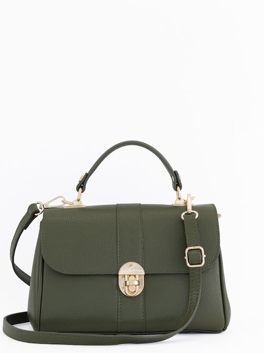 Burgundy Leather Women's Shoulder Bag
