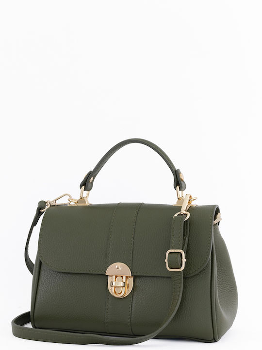 Burgundy Leather Women's Shoulder Bag