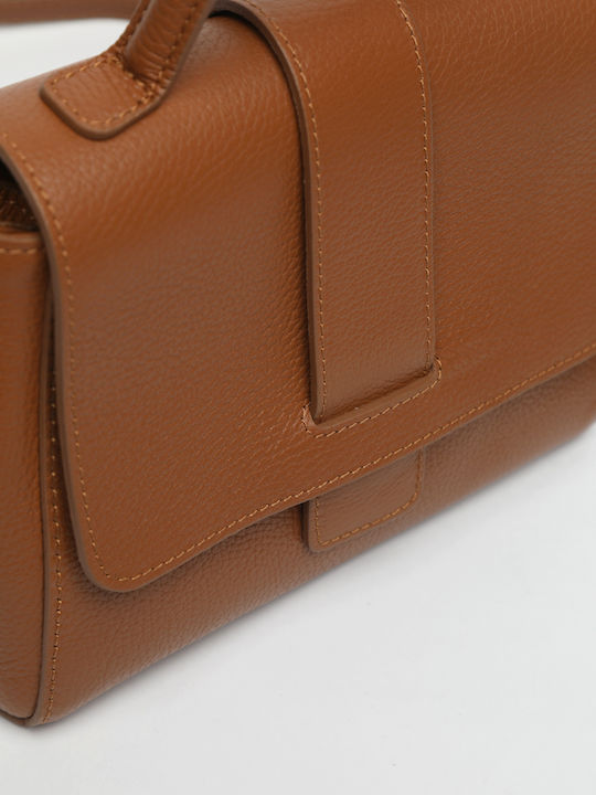 Beige Leather Women's Bag