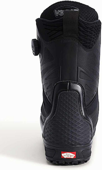 Invado Pro Herren-Snowboardstiefel Schwarz
