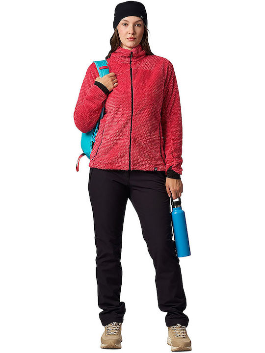 Women's Athletic Cardigan Fuchsia