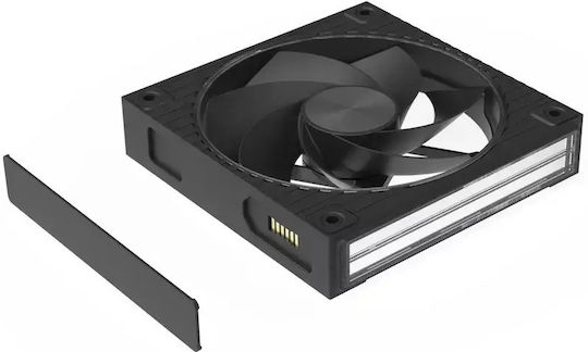 Zm-df 120R Вентилатор за компютърна кутия (67.34cfm) Без LED осветление 3 бр. Черен
