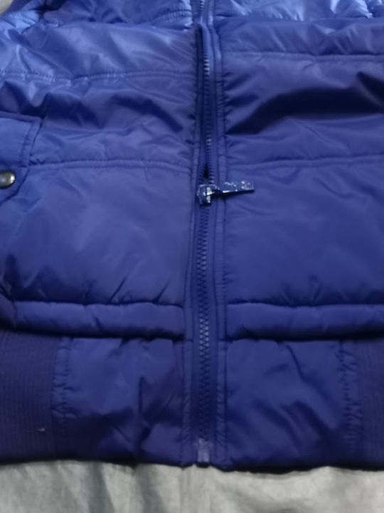 Women's Sleeveless Puffer Jacket for Winter Purple (orchid)