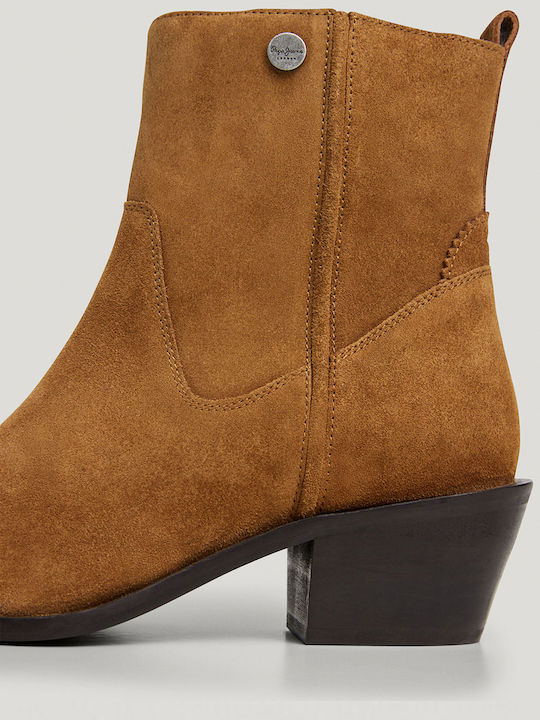 Damen-Stiefeletten Braun