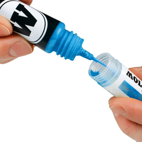 Molotow One4all Nachfülltinte 30 ml Metallic-Schwarz