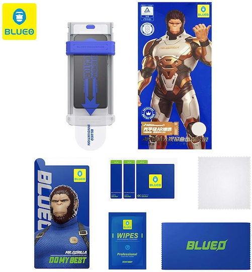 Blueo 3D Full Glue Full Face Tempered Glass (iPhone 18 ProXiaomi 17 ProRealme 16 Pro)