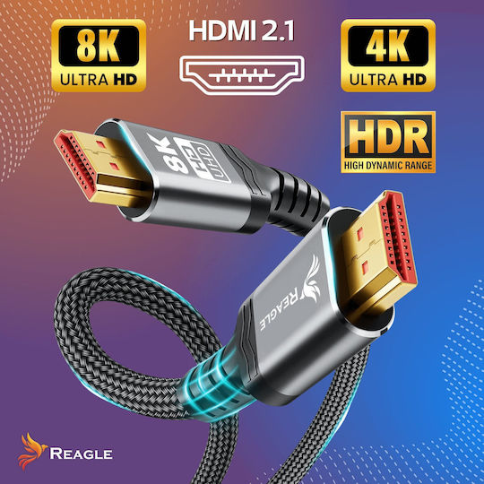 Baseus HDMI Cable HDMI Male - HDMI Male 1m Black