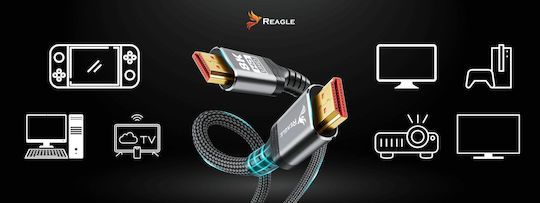 Baseus HDMI Cable HDMI Male - HDMI Male 1m Black