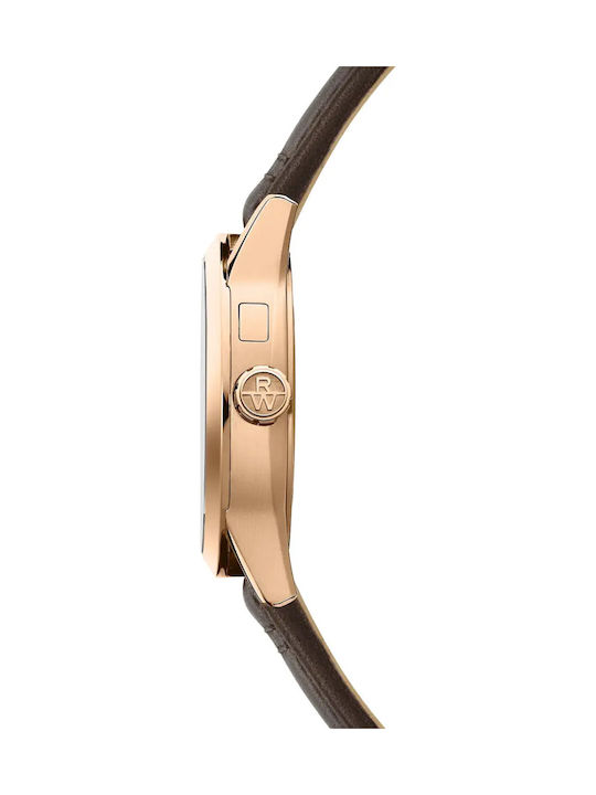 Freelancer Men's Watch 40mm Automatic with Brown Leather Strap