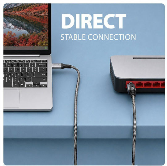Axagon ADE-AM20 USB мрежов адаптер с Кабелна Ethernet Връзка