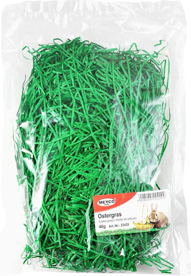 Green Shredded Paper Arrangements
