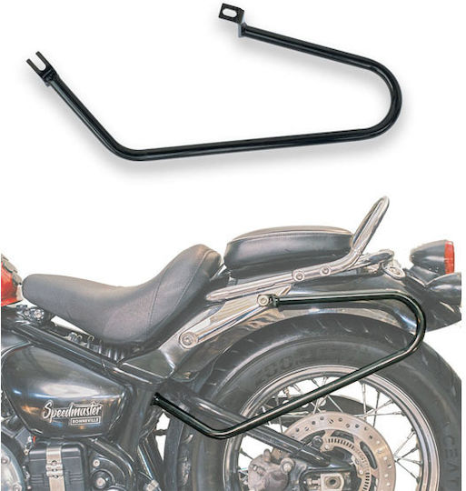 Trip Machine Комплект Странични Стойки за Мотоциклетни Чанти Triumph Bonneville 2016+ Черен Saddle Stays Set