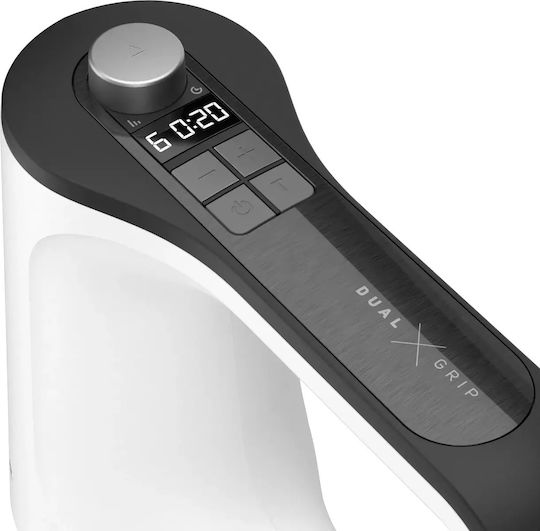 Blender de Mână cu Tijă din Inox 800W Alb