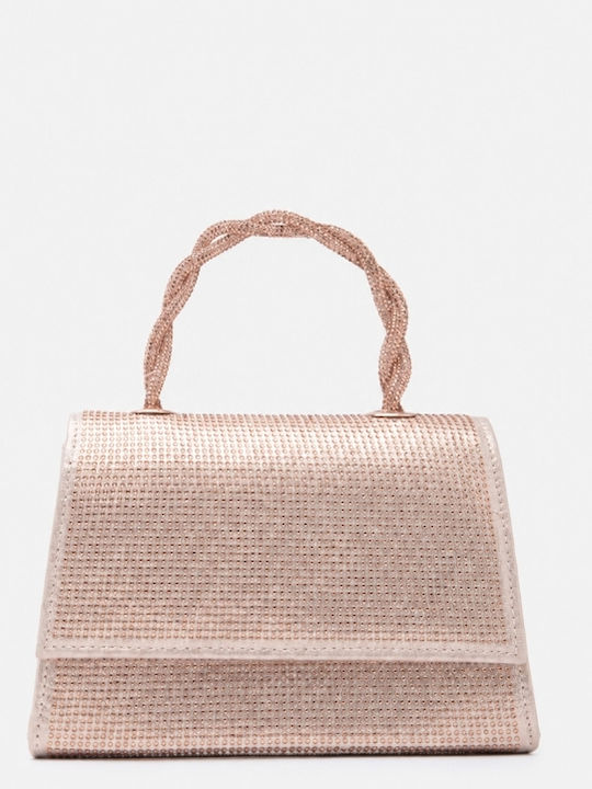 Stoff-Damentasche Handtasche Kupfer